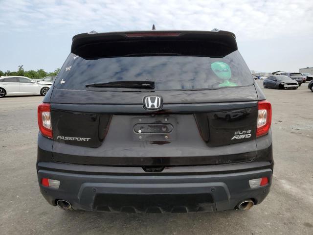 5FNYF8H04KB012922 - 2019 HONDA PASSPORT ELITE BLACK photo 6