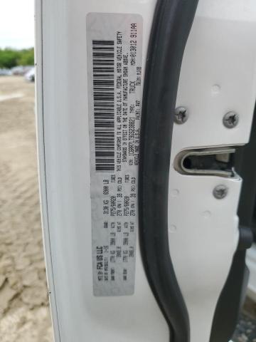 1C6RR7LT9GS238821 - 2016 RAM 1500 SLT WHITE photo 12