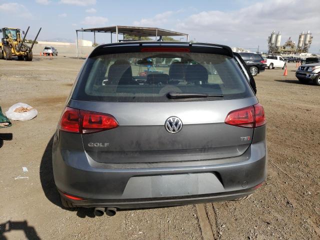 3VW217AU6HM025622 - 2017 VOLKSWAGEN GOLF S GRAY photo 6