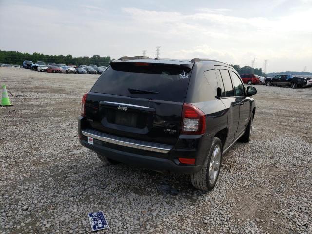 1C4NJCCB1ED652627 - 2014 JEEP COMPASS LIMITED BLACK photo 3