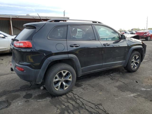 1C4PJMBS9FW521872 - 2015 JEEP CHEROKEE TRAILHAWK BLACK photo 3