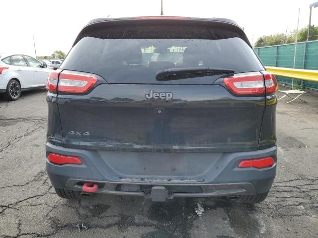 1C4PJMBS9FW521872 - 2015 JEEP CHEROKEE TRAILHAWK BLACK photo 6