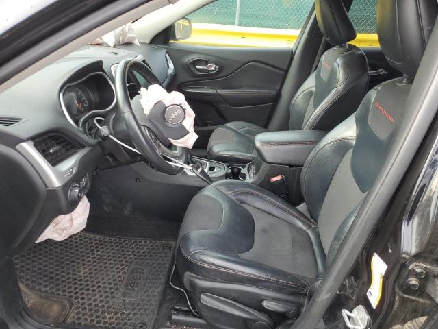 1C4PJMBS9FW521872 - 2015 JEEP CHEROKEE TRAILHAWK BLACK photo 7