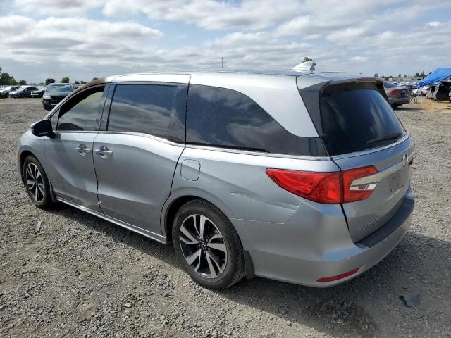 5FNRL6H94JB027760 - 2018 HONDA ODYSSEY ELITE GRAY photo 2