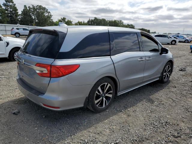 5FNRL6H94JB027760 - 2018 HONDA ODYSSEY ELITE GRAY photo 3