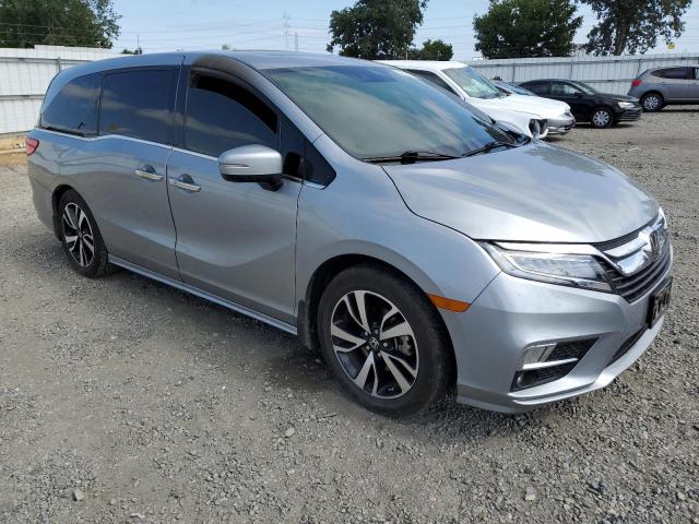 5FNRL6H94JB027760 - 2018 HONDA ODYSSEY ELITE GRAY photo 4