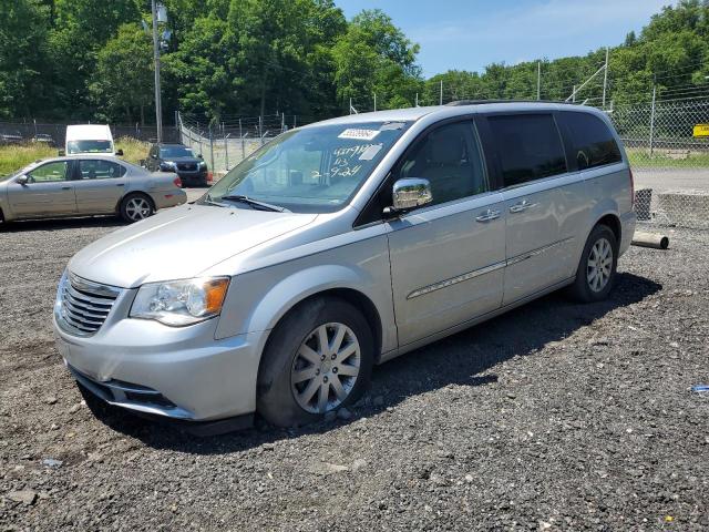 2A4RR8DG7BR612637 - 2011 CHRYSLER TOWN & COU TOURING L SILVER photo 1