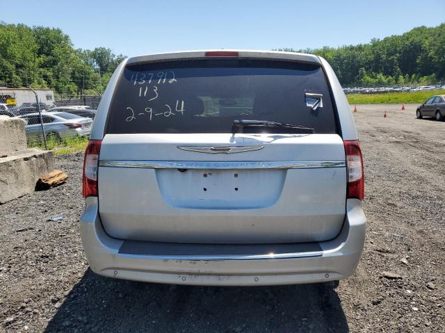 2A4RR8DG7BR612637 - 2011 CHRYSLER TOWN & COU TOURING L SILVER photo 6