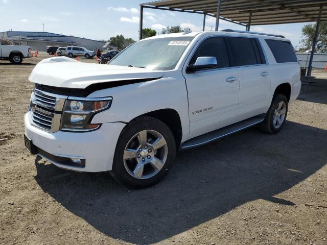 1GNSCJKC2HR394189 - 2017 CHEVROLET SUBURBAN C1500 PREMIER WHITE photo 1