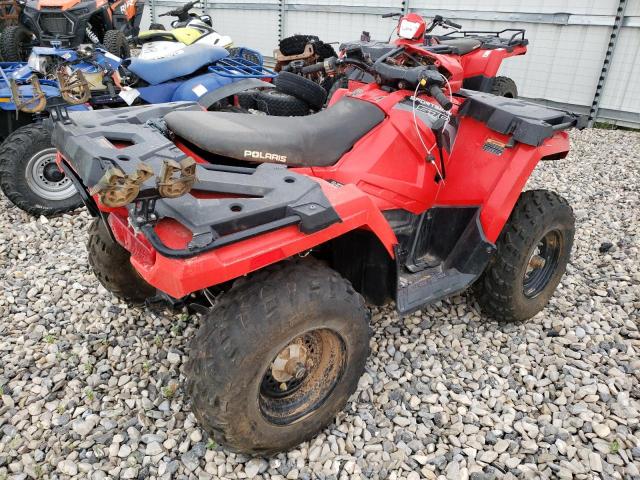 4XASEE570JA273309 - 2018 POLARIS SPORTSMAN 570 EPS 红色 照片 4