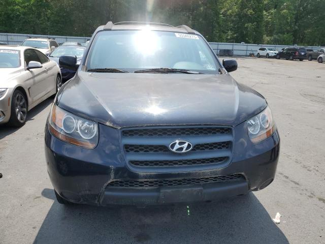 5NMSG13D18H156701 - 2008 HYUNDAI SANTA FE GLS BLUE photo 5