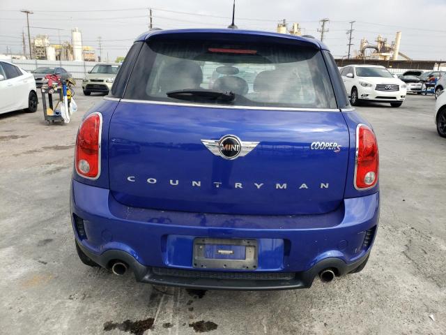 WMWZC3C5XFWT05998 - 2015 MINI COOPER S COUNTRYMAN BLUE photo 6