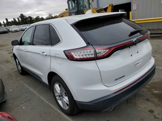 2FMTK3J82FBB04036 - 2015 FORD EDGE SEL WHITE photo 2