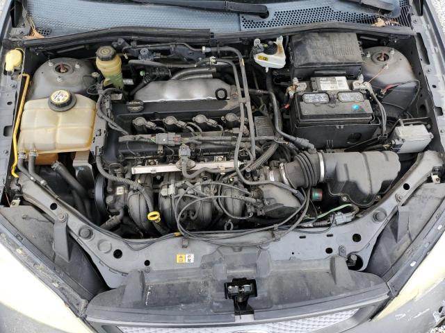 1FAFP38Z36W133454 - 2006 FORD FOCUS ZX4 ST GRAY photo 11