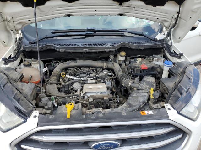 MAJ3P1TE6JC196716 - 2018 FORD ECOSPORT SE თეთრი ფოტო 11