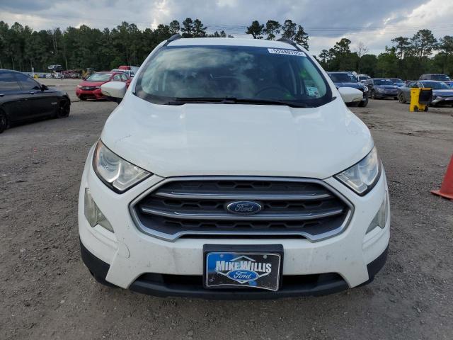 MAJ3P1TE6JC196716 - 2018 FORD ECOSPORT SE თეთრი ფოტო 5