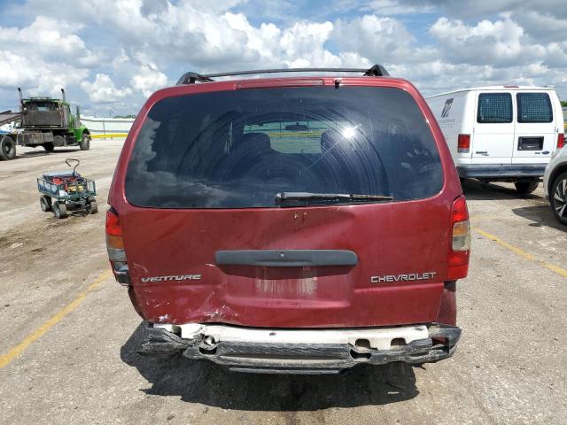 1GNDX03E72D224227 - 2002 CHEVROLET VENTURE BURGUNDY photo 6