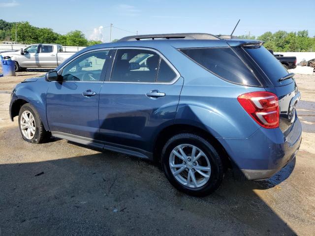 2GNALCEK6H6244916 - 2017 CHEVROLET EQUINOX LT ლურჯი ფოტო 2