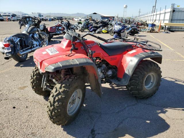 478TE1403XA014731 - 1999 HONDA TRX300 RED photo 2