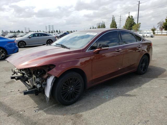 3FA6P0H90GR178869 - 2016 FORD FUSION SE BURGUNDY photo 1