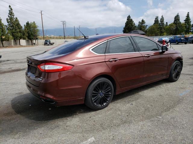 3FA6P0H90GR178869 - 2016 FORD FUSION SE BURGUNDY photo 3