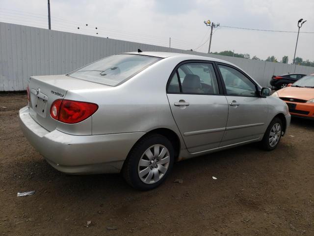 JTDBR32E030033173 - 2003 TOYOTA COROLLA CE SILVER photo 3