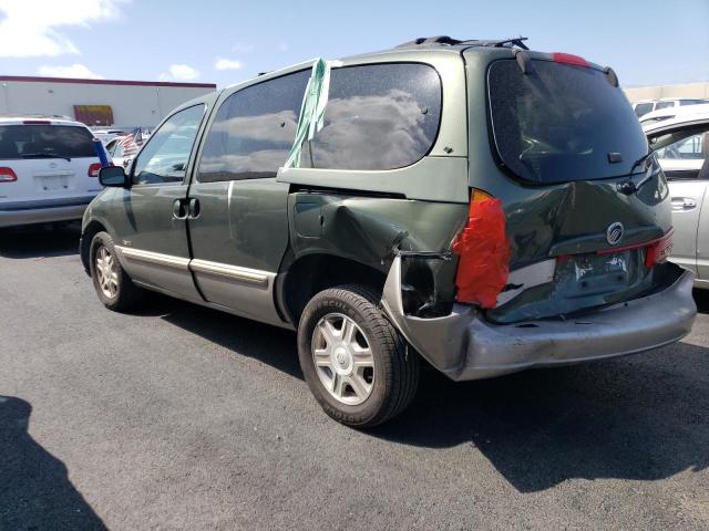 4M2ZV14T92DJ05452 - 2002 MERCURY VILLAGER ESTATE GREEN photo 2