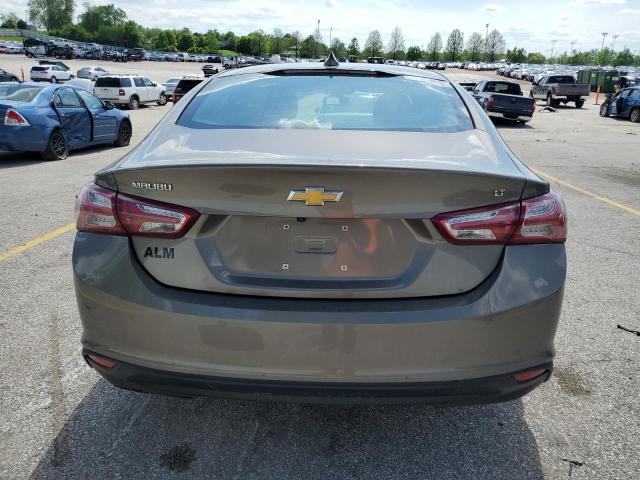 1G1ZD5ST5LF094595 - 2020 CHEVROLET MALIBU LT GRAY photo 6