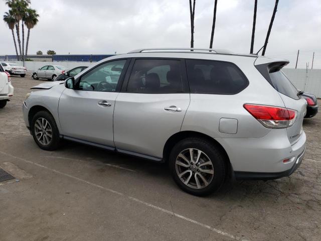 5N1AR2MN8DC622034 - 2013 NISSAN PATHFINDER S SILVER photo 2