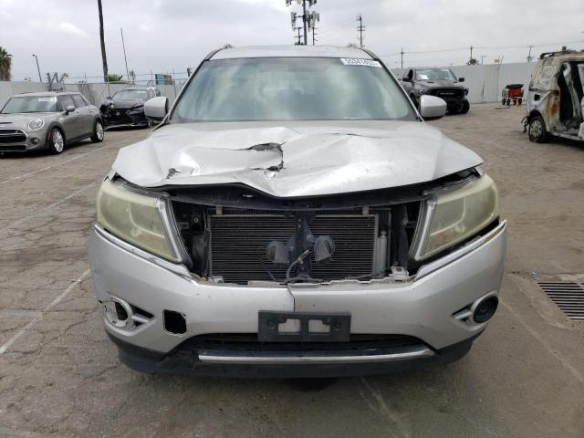 5N1AR2MN8DC622034 - 2013 NISSAN PATHFINDER S SILVER photo 5