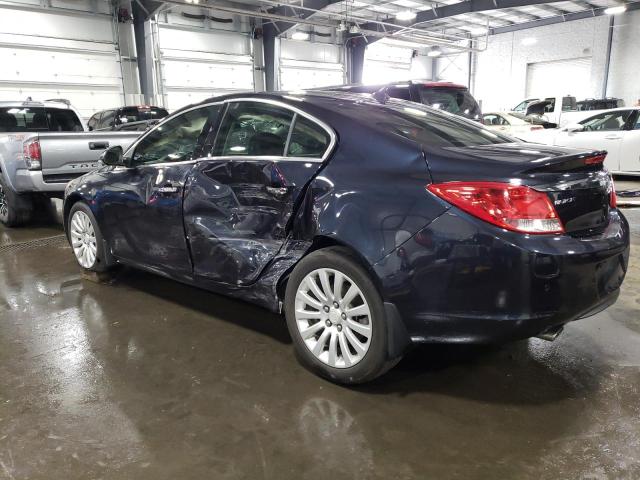 2G4GS5EV7D9250384 - 2013 BUICK REGAL PREMIUM BLUE photo 2