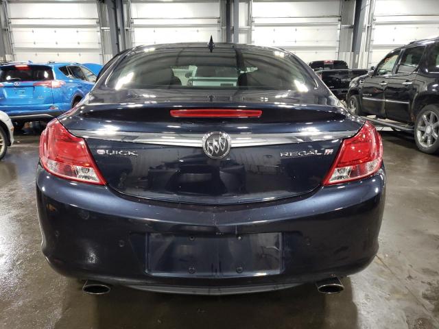 2G4GS5EV7D9250384 - 2013 BUICK REGAL PREMIUM BLUE photo 6