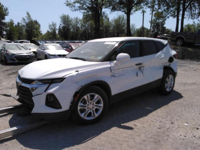 3GNKBHRS5MS537958 - 2021 CHEVROLET BLAZER 2LT WHITE photo 2