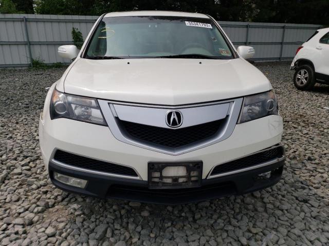 2HNYD2H2XBH521311 - 2011 ACURA MDX WHITE photo 5