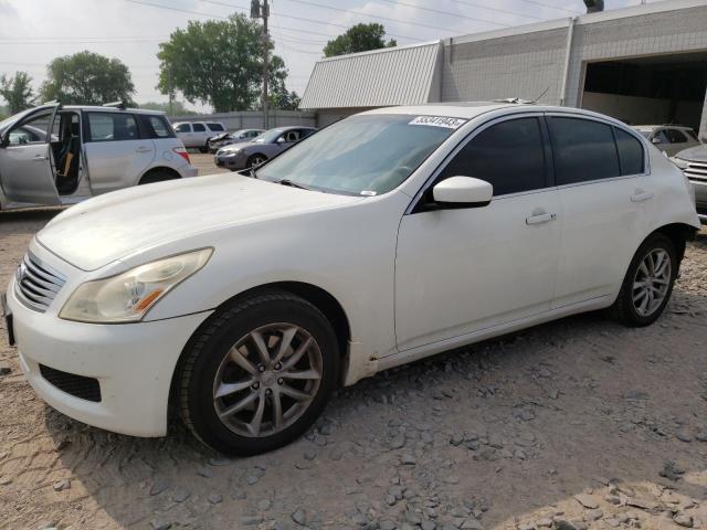 JNKCV61F39M355463 - 2009 INFINITI G37 WHITE photo 1