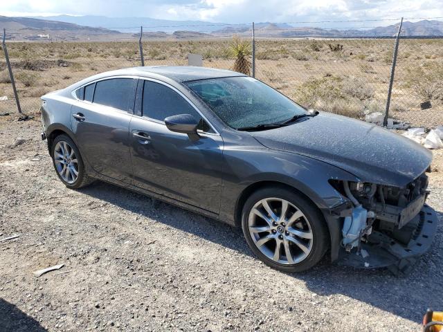 JM1GJ1W58E1104726 - 2014 MAZDA 6 GRAND TOURING GRAY photo 4