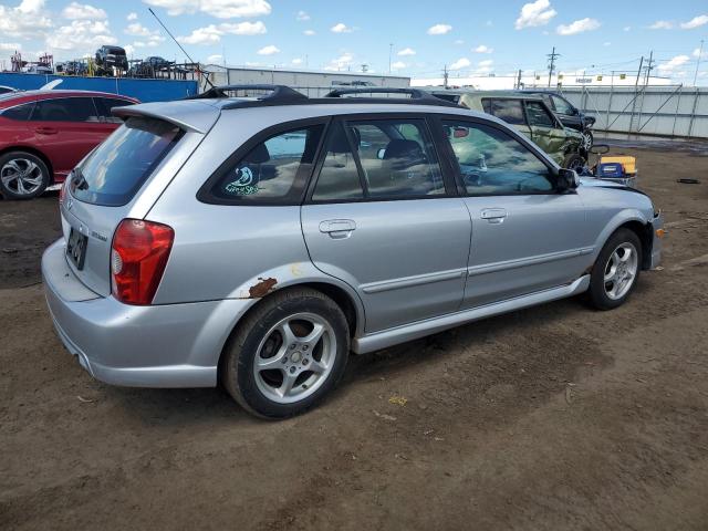 JM1BJ245021529680 - 2002 MAZDA PROTEGE PR5 SILVER photo 3