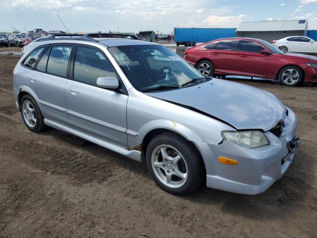 JM1BJ245021529680 - 2002 MAZDA PROTEGE PR5 银色 照片 4