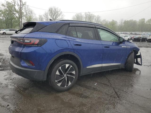 WVGGNPE29MP065392 - 2021 VOLKSWAGEN ID.4 PRO S 蓝色 照片 3