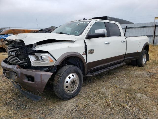 3C63RRKL6JG330986 - 2018 RAM 3500 LONGHORN WHITE photo 1