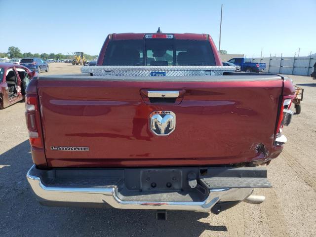 1C6RREJG1NN306969 - 2022 RAM 1500 LARAMIE BURGUNDY photo 6