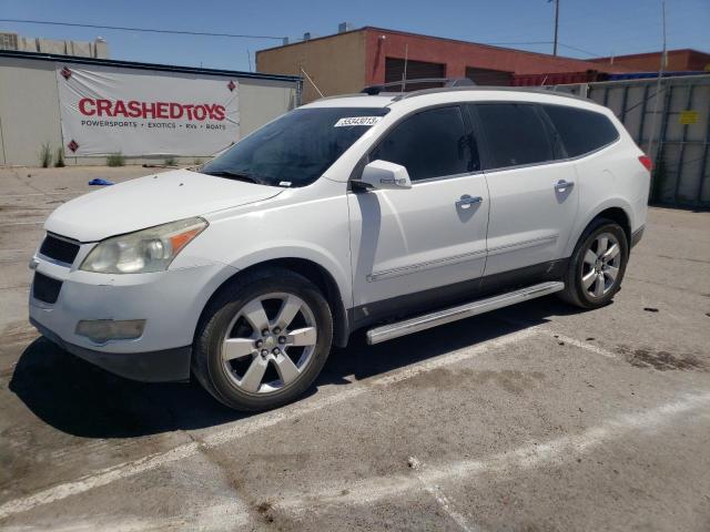 1GNEV33D19S112578 - 2009 CHEVROLET TRAVERSE LTZ WHITE photo 1