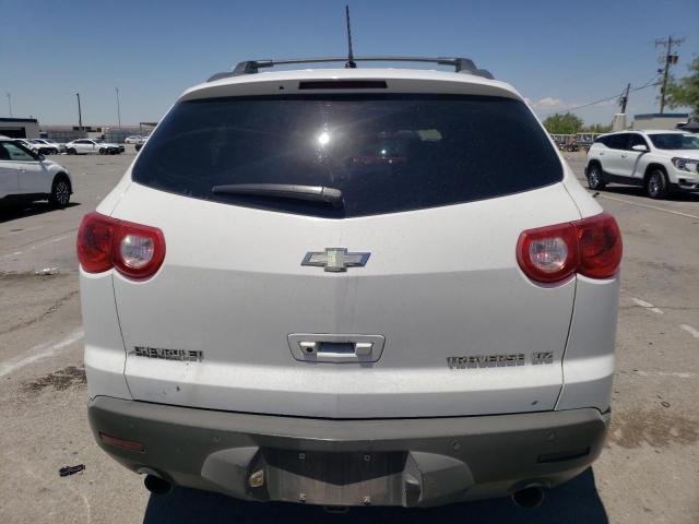 1GNEV33D19S112578 - 2009 CHEVROLET TRAVERSE LTZ WHITE photo 6