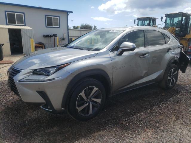 JTJYARBZ4J2086934 - 2018 LEXUS NX 300 BASE ვერცხლისფერი ფოტო 1