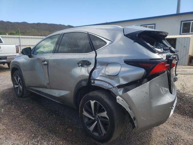 JTJYARBZ4J2086934 - 2018 LEXUS NX 300 BASE ვერცხლისფერი ფოტო 2