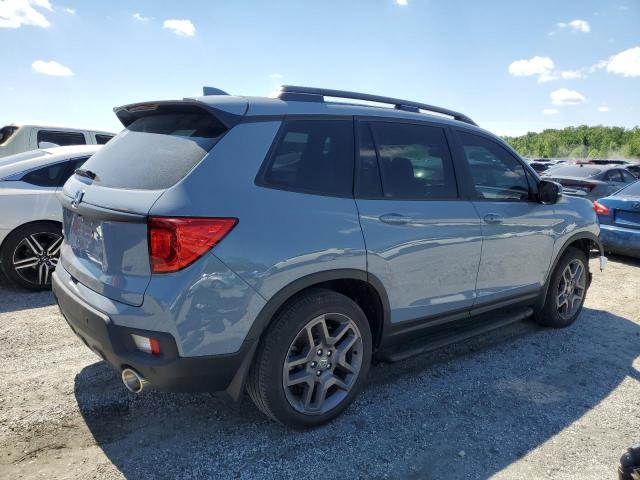 5FNYF7H52NB005350 - 2022 HONDA PASSPORT EXL Gümüş foto 3