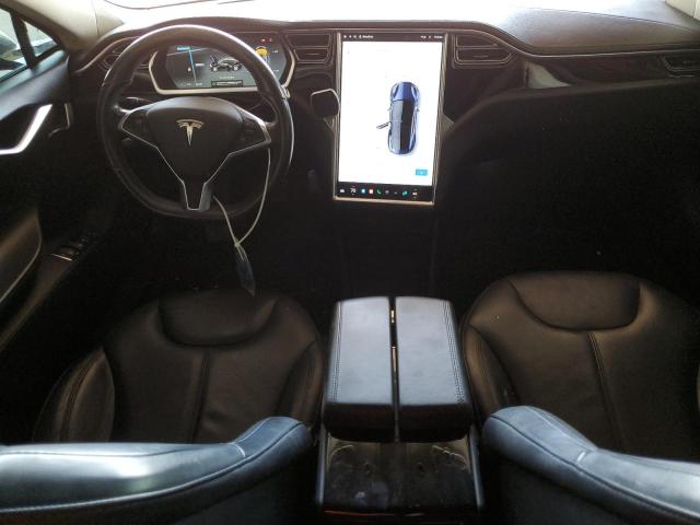 5YJSA1H18EFP34127 - 2014 TESLA MODEL S ლურჯი ფოტო 8