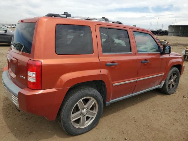 1J8FF48W18D567131 - 2008 JEEP PATRIOT LIMITED ORANGE photo 3