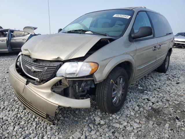 2C8GP64L03R380788 - 2003 CHRYSLER TOWN & COU LIMITED TAN photo 1