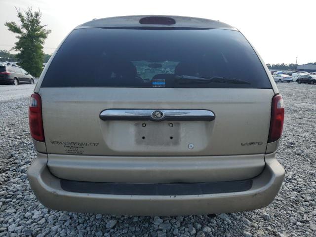 2C8GP64L03R380788 - 2003 CHRYSLER TOWN & COU LIMITED TAN photo 6